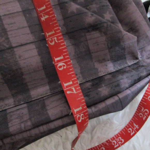 UNDER ONE SKY PRETTY PURPLE PATRIOTIC BACKPACK!! NWT - Picture 4 of 6